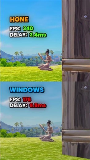 Before VS After PC OPTIMIZATION using Hone in FORTNITE