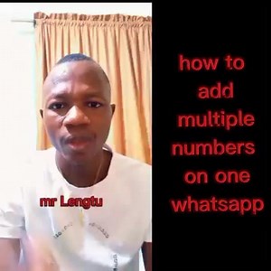 How you can add multiple numbers on one WhætsApp. Please share 🙏 | Mr Lengtu