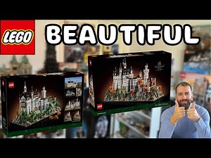 LEGO Architecture Neuschwanstein Castle 21063 Officially Revealed