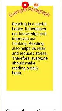 Paragraph writing (Federal board first year English paper important topics)