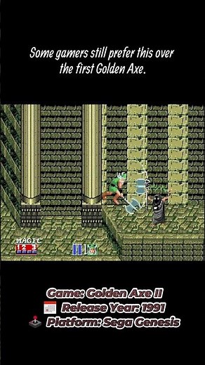Golden Axe is not just a beat 'em up game... it's a timeless arcade legend that made Sega history!