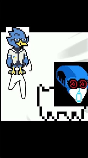 Berdly and Queen subplot #undertale #deltarune #funny #fyp