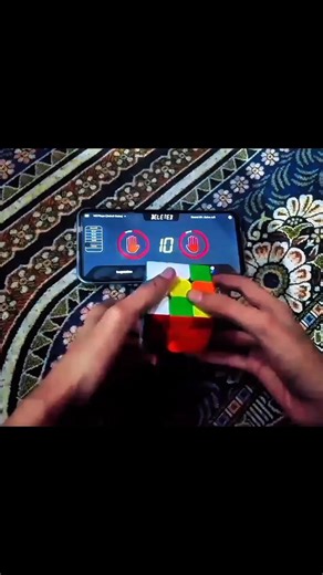 My First Rubik's Cubes 6 Seconds Solve 🥹😱(Slow Motion)