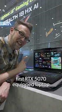 New MSI gaming laptops