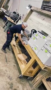 Setting up the Festool wall #tools #festool #maker #woodwork #woodworking #diy #shorts | Idea Builders