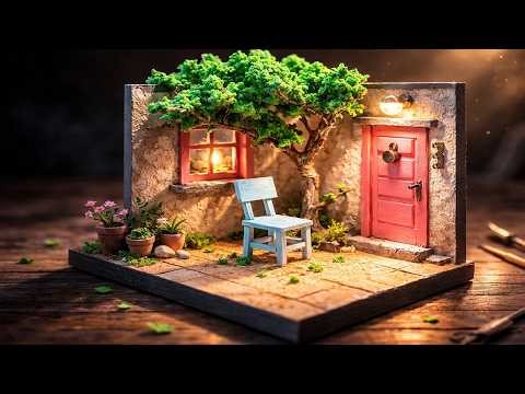 WARNING: This Miniature House Diorama is Addictive 😳🏡