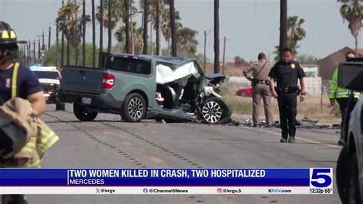 2 women killed in Mercedes crash caused by vehicle attempting to pass others