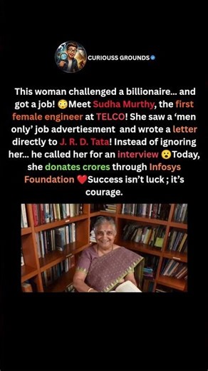 “From Rejection to Inspiration - Sudha Murthy Story”