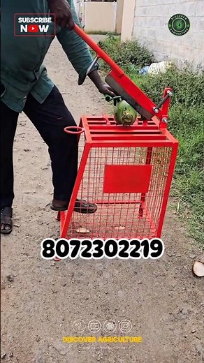 Tender Coconut Cutting Machine
