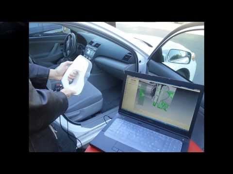 Quick Interior Car 3D Scan - Artec Eva 3D Scanner