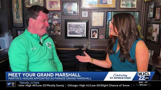 Meet the Savannah St. Patrick's Day Grand Marshall, Martin Hogan