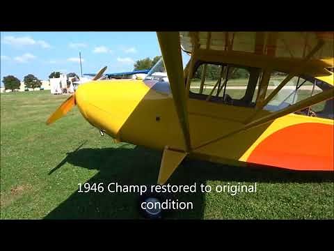 1946 Aeronca Champ restored to original condition
