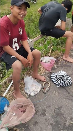 HUNTING FOR FISH IN THE RIVER USING TUB ROOTS #Shorts