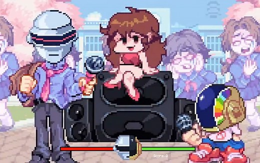 Daft Punk乱入FNF Week 6