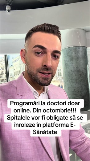 Programări la doctor online din octombrie – platforma E-Sănătatea mea