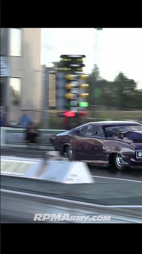 GTA V Firepunk Diesel Record Setting Pro Mod Diesel Duster 3.99 at 197mph 1/8th Mile Pass