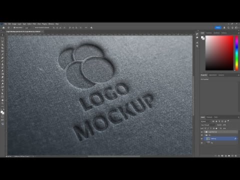 How to Create an Embossed Logo in Photoshop (PSD Mockup Tutorial)