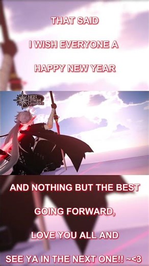 [PSO2:NGS] Happy New Year, & thank you for 200 Subs!! ^^ #pso2 #ngs #pso2global #pso2ngs #gaming ​