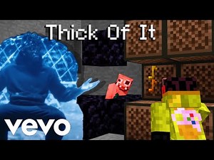 using KSI’s “Thick of It” to kill minecraft players