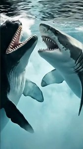The Only Monster That Scared The Megalodon #Livyatan #Megalodon #SeaMonsters #Prehistoric #Shorts
