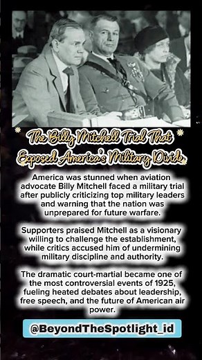 The Billy Mitchell Trial That Exposed America’s Military Divide