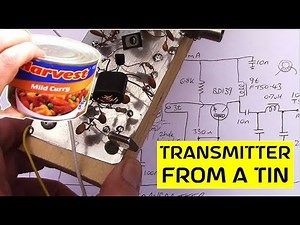 QRP transmitter from a tin