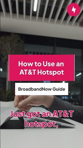 How to Use an AT&T Hotspot