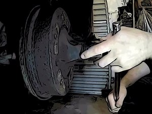 Classic 1970 VW Camper Bus restoration. ‘Day 73 - rear brake removal’.