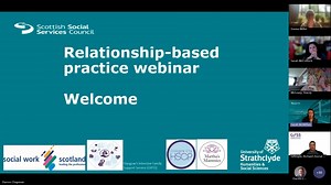 Relationship-based practice webinar