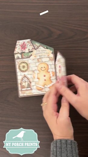 5.9K views · 113 reactions | Have you seen our Christmas House Flip Flap Folio https://myporchprints.etsy.com/listing/4391928227 | Junk Journal Ideas: My Porch Prints | Facebook