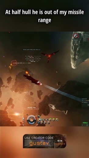 EVE Online Gnosis has no chance against 1500 DPS Drake #eveonline #pvp