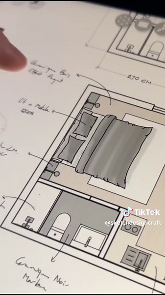 After a few months of designing, organising, fighting and a lot of patience we finally finished the cabin renovation. 🥲 I’ve uploaded a YouTube video just now, showing you how I used only these 5 apps to design these studios. They’ve changed my way of working, making it faster, smoother and way more enjoyable! ✨ #sketchup3d #sketchupmodel #sketch #procreate #morpholiotrace