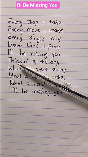 I'll be missing you Song by puff daddy ft faith Evans #illbemissingyou #puffdaddy #faithevans #song