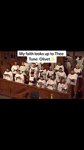 MY FAITH LOOKS UP TO THEE TUNE: OLIVET Lyrics: 1 My faith looks up to Thee, Thou Lamb of Calvary, Savior divine! Now hear me while I pray, take all my guilt away; O let me from this day be wholly Thine. 2 May Thy rich grace impart strength to my fainting heart, my zeal inspire; as Thou hast died for me, O may my love to Thee pure, warm, and changeless be, a living fire. 3 While life’s dark maze I tread, and griefs around me spread, be Thou my Guide; bid darkness turn to day, wipe sorrow’s tears 