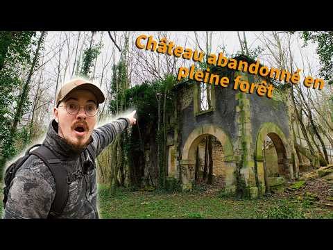 J'EXPLORE un château ABANDONNÉ en pleine forêt