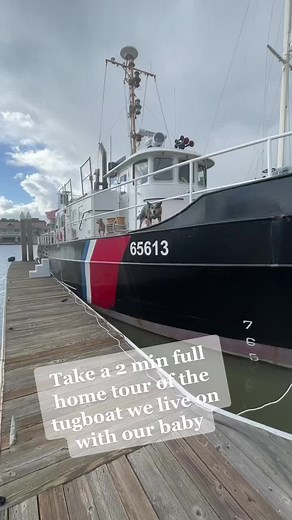 Tugboat Home Tour with Family on Board