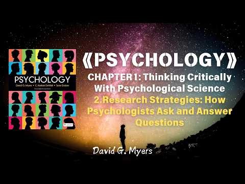 《Psychology》2/56:Research Strategies & Critical Thinking