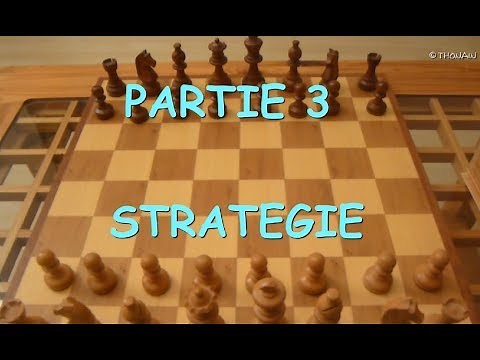 LES ECHECS POUR LES NULS - partie 3 - STRATEGIE initiation -