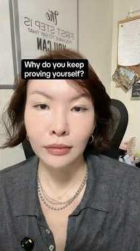 Why do you keep proving yourself?