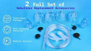 Watch 2 full set of nebulizer masks on Amazon Live