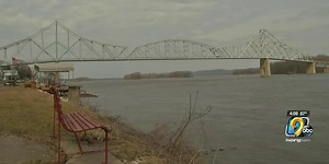 Work on new Mississippi River bridge at Lansing underway
