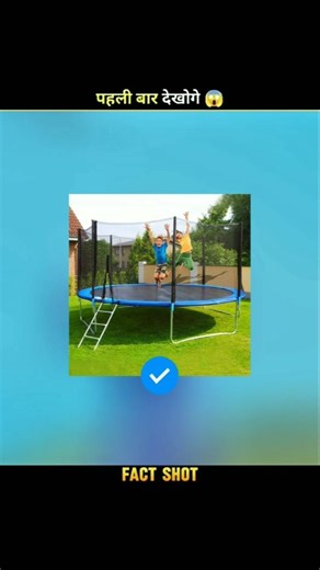 If We Jump From Very High Will The Trampoline Be Able To Make Us Bounce😱😰#facts
