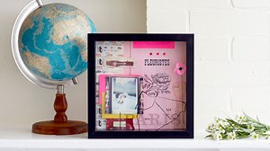 How to Make a Shadowbox Collage by Courtney Cerruti