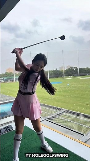 Can You Handle This Golf Goddess Power? #golfswing