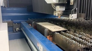 24K views · 505 reactions | Cutting 1 inch thick stainless steel and ¼ stainless steel with low pressure shop air on our 10kW TruLaser 5030 fiber. | TRUMPF Inc. | Facebook
