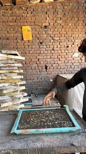 How Slate Texture Concrete Tiles Are Made