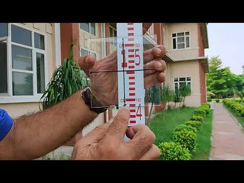 Reading of Levelling Staff