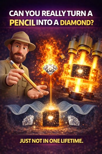 Can You Turn a Pencil Into a Diamond?