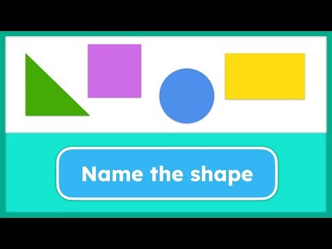 Learn Shapes: Recognize Triangles, Squares, Rectangles & Circles