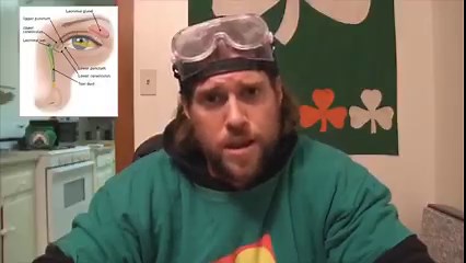 12K views · 953 reactions | In honor of #StPatricksDay2023… throwback to the time I tried to cry Neon Green “Leprechaun Tears” by putting glow stick fluid in my nose & blowing it out of my “eye socket” (doesn’t go as planned) | L.A. Beast | Facebook